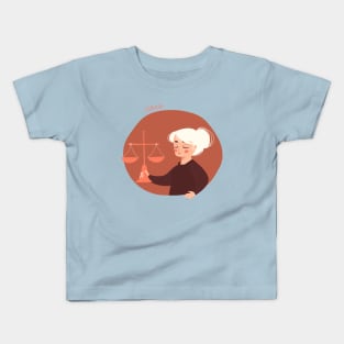 Zodiac Libra Kids T-Shirt